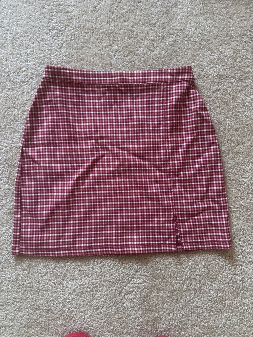 Hollister Plaid Skirt size Small
